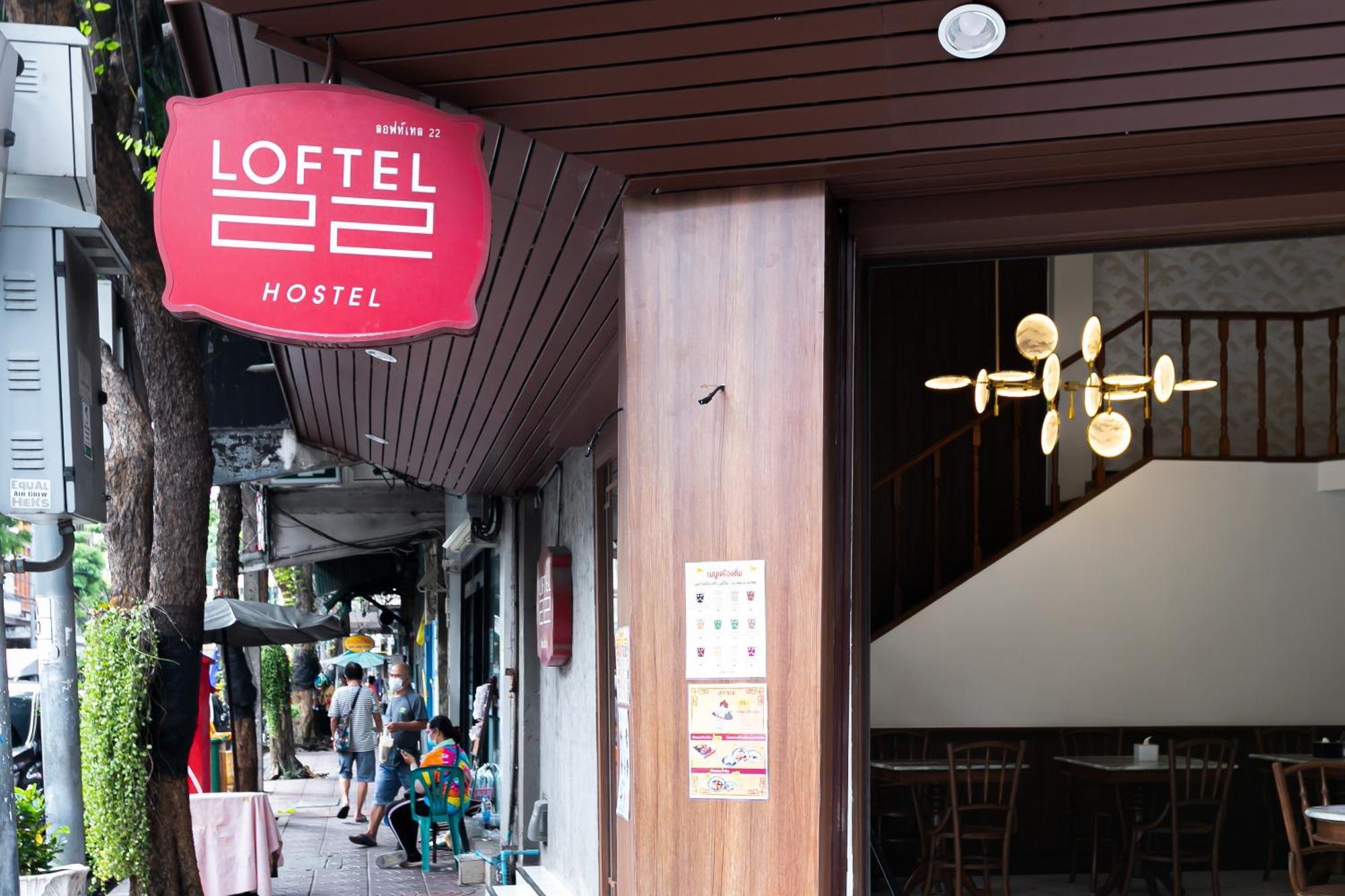Loftel 22 Hostel Bangkok Exterior photo