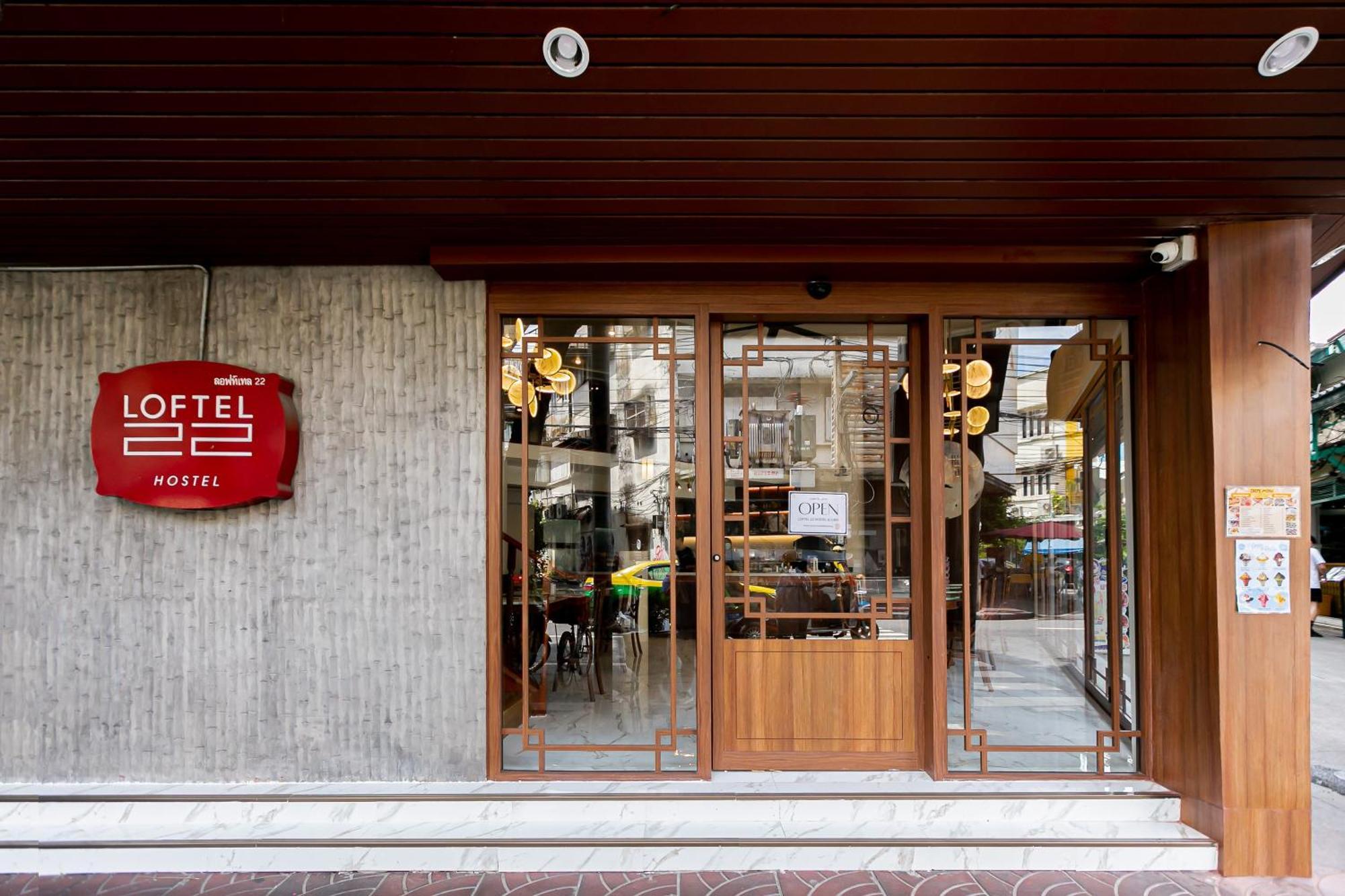Loftel 22 Hostel Bangkok Exterior photo